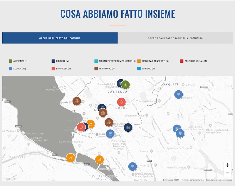 Bilancio Sociale Lecco realizzato da Redesign Agenzia Comunicazione 