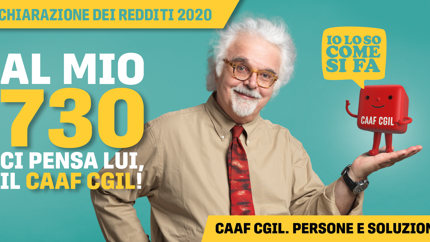 Redesign Agenzia Comunicazione CAAF Emilia-Romagna 2020