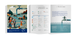 Impaginato Bilancio Sostenibilità Brianzacque Redesign Comunicazione