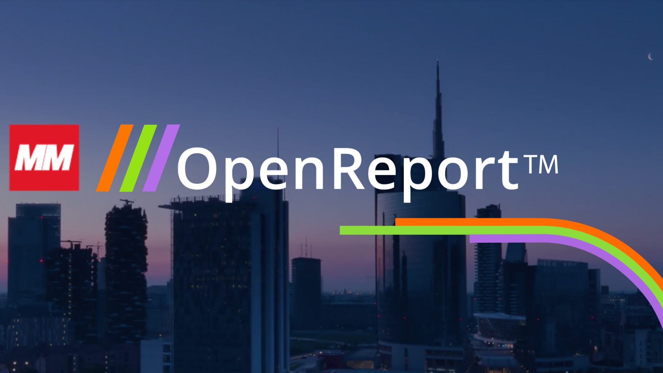 OpenReport di MM realizzato da Redesign Agenzia Comunicazione Bologna