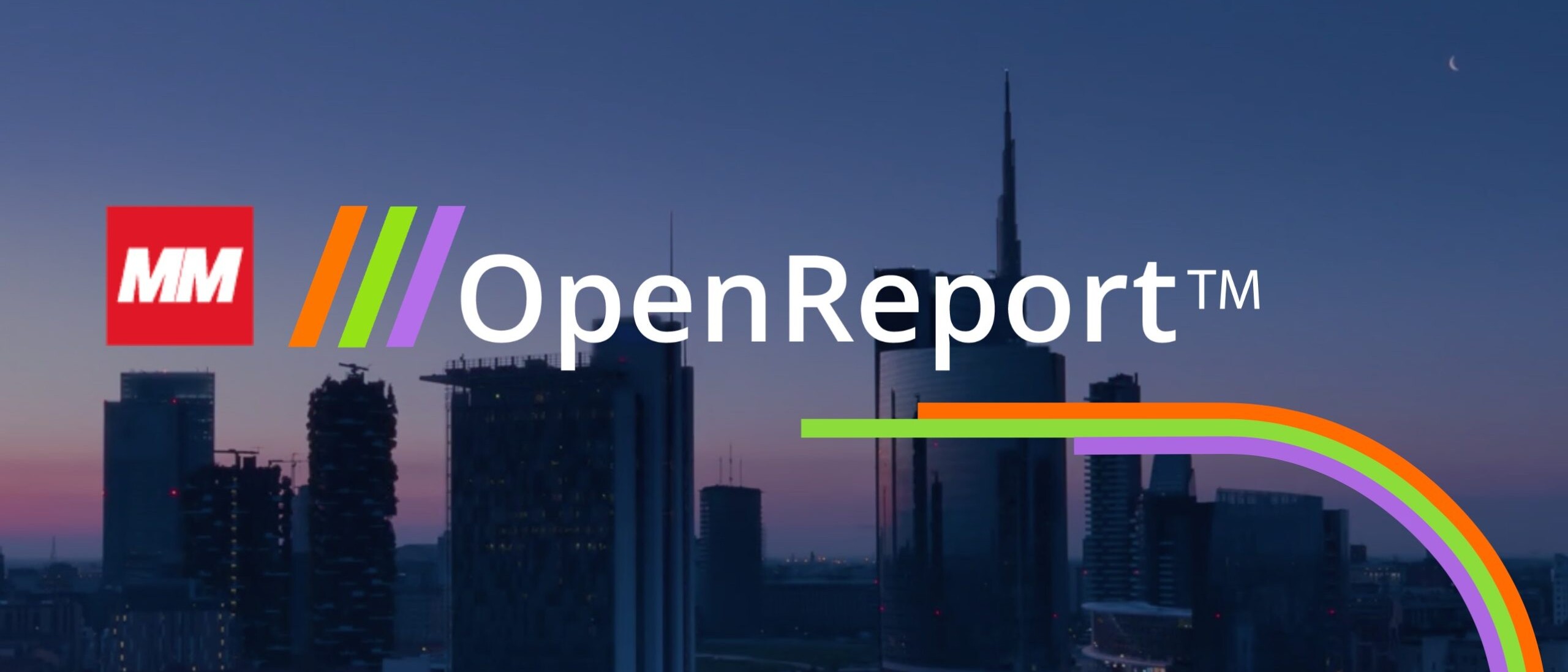 OpenReport di MM realizzato da Redesign Agenzia Comunicazione Bologna