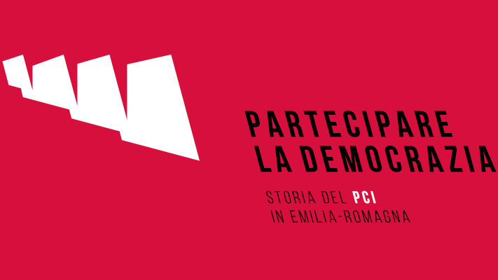 Logo mostra Storia del PCI - Redesign Agenzia pubblicitaria Bologna